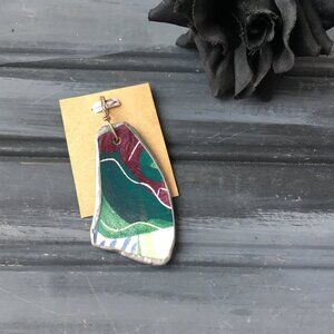 Double-sided Ceramic Pendant